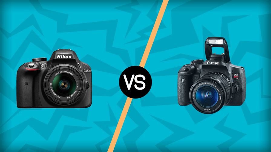 Nikon D3300 vs Canon T6I