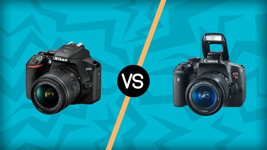 Nikon D3500 vs Canon T6