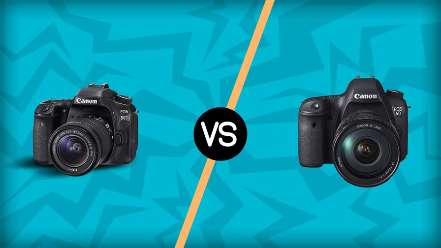 Canon 80D vs Canon 6D