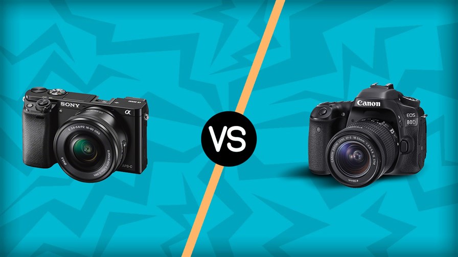 Sony A6000 vs Canon 80D