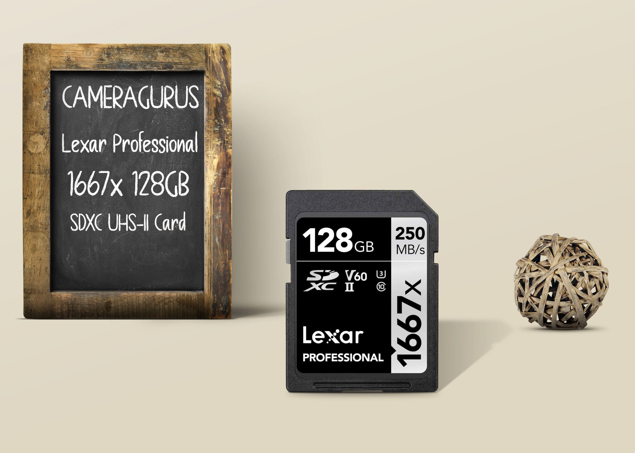 Lexar Professional 1667x 128GB SDXC UHS II Card
